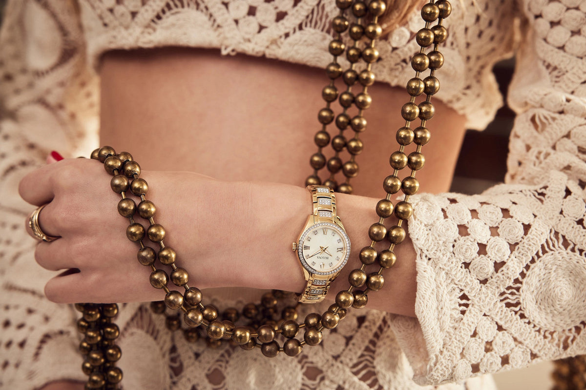 98L306 Reloj Bulova Cristal de mujer banda de acero inoxidable 29 mm