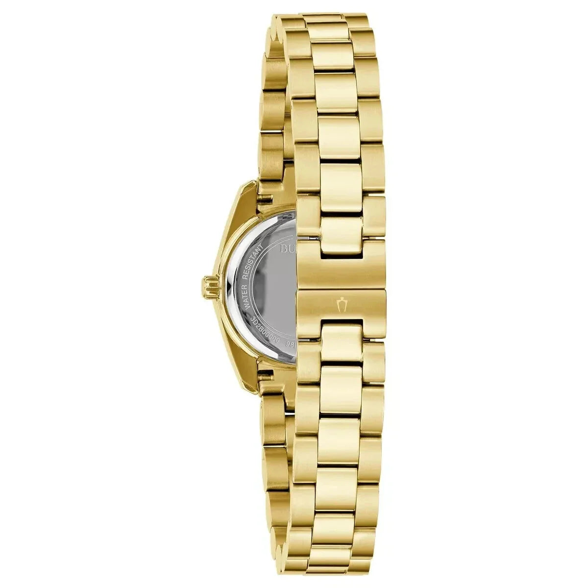 98L315 Reloj Bulova Cristal de dama pulsera de metal