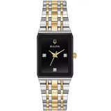 98P185 Reloj Bulova Futuro de señorita pulsera de metal 21 mm