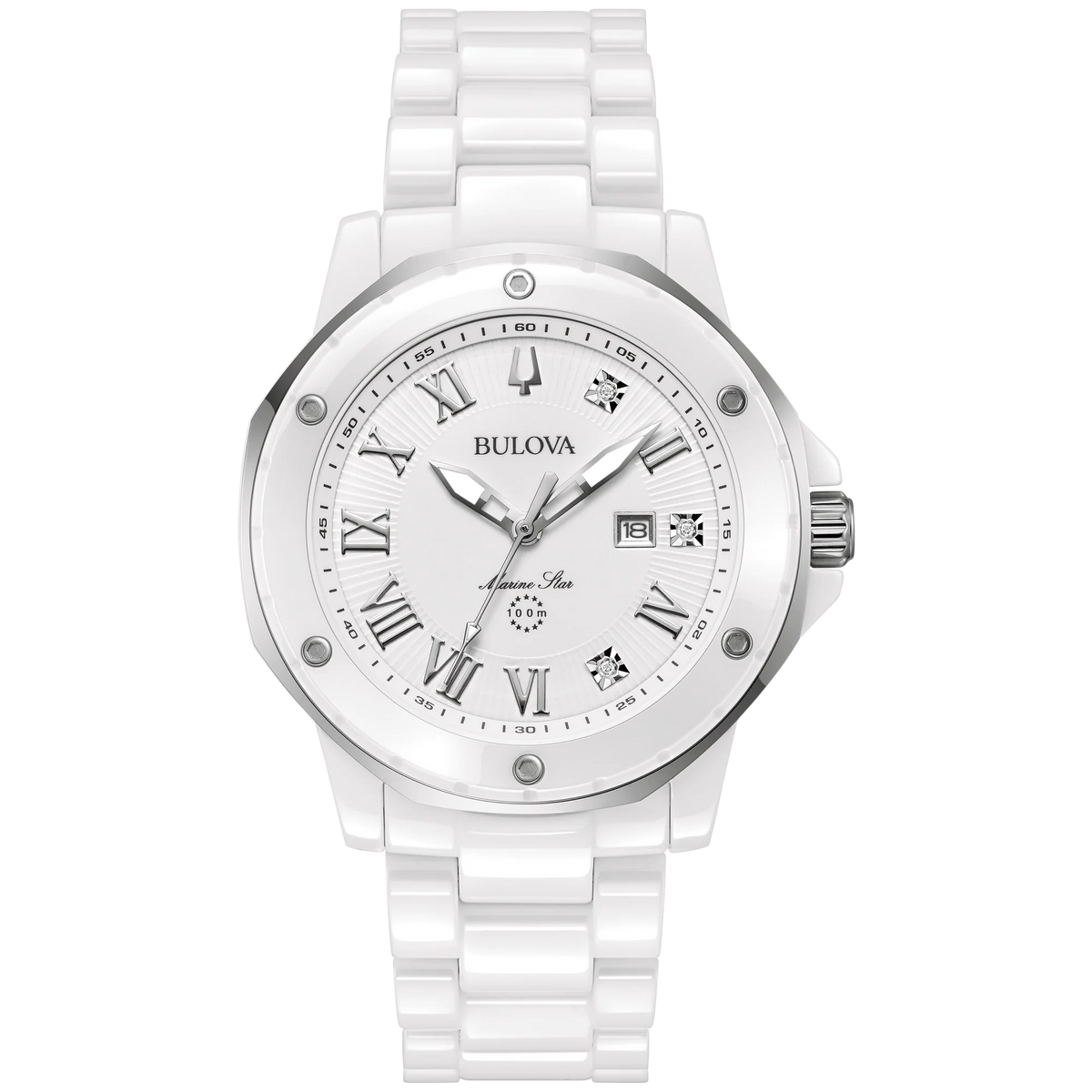 98P222 Reloj Bulova Marine Star Marc Anthony de hombre pulsera de metal