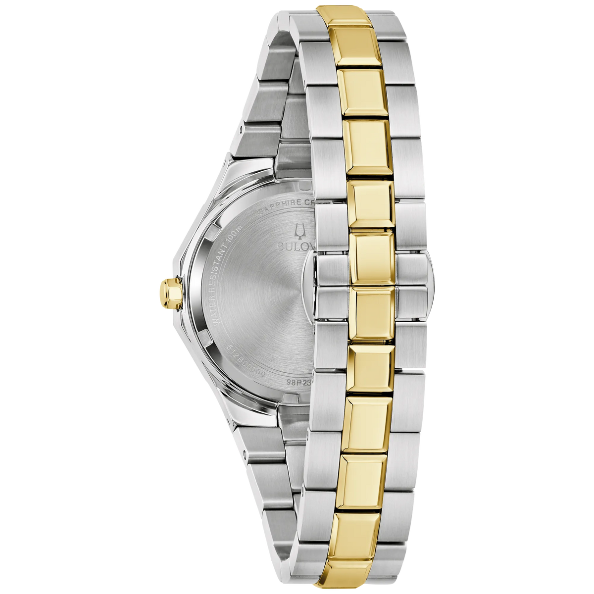 98P234 Reloj Bulova Prestige de dama banda de metal