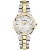 98P234 Reloj Bulova Prestige de dama banda de metal
