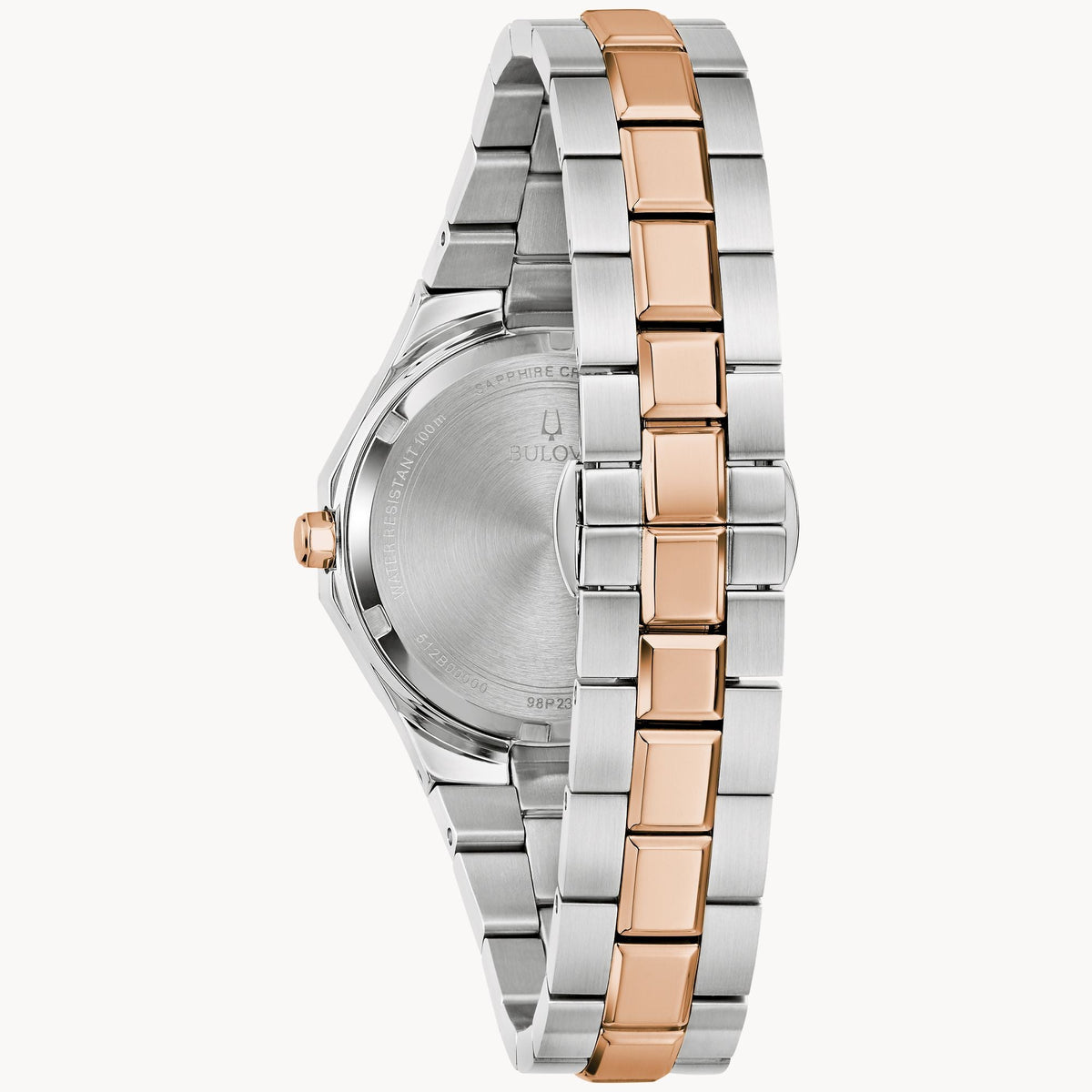 98P235 Reloj Bulova Prestige Diamond de dama correa de metal
