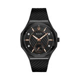 98R240 Reloj Bulova Curv para dama pulsera de caucho