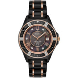 98R242 Reloj Bulova Marine Star de mujer pulsera de metal 37 mm
