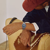 A158W Reloj Casio para hombre pulsera de metal