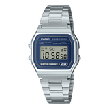 A158W Reloj Casio para hombre pulsera de metal