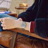 A158W Reloj Casio para hombre pulsera de metal