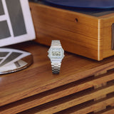 A158W Reloj Casio para hombre pulsera de metal