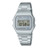 A158W Reloj Casio para hombre pulsera de metal