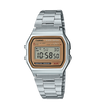 A158W Reloj Casio para hombre pulsera de metal