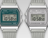 A158WEM Reloj Casio unisex correa mesh