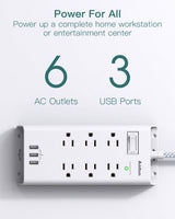 AD5006B Regleta Addtam 6 conectores