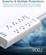 AD5006B Regleta Addtam 6 conectores
