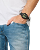 AE-1200 Reloj Casio para Hombre Pulsera de Caucho Digital Illuminator Hora Mundial 10 Años de Batería