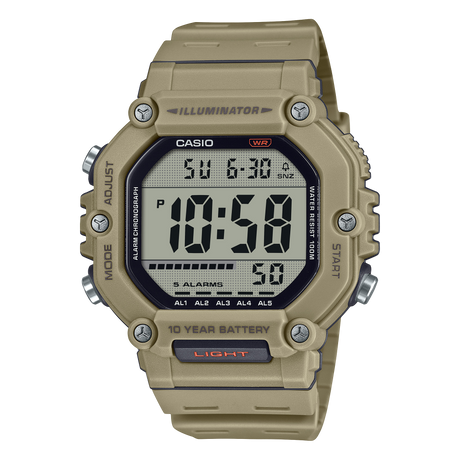 AE-1600 Reloj Casio unisex correa de resina
