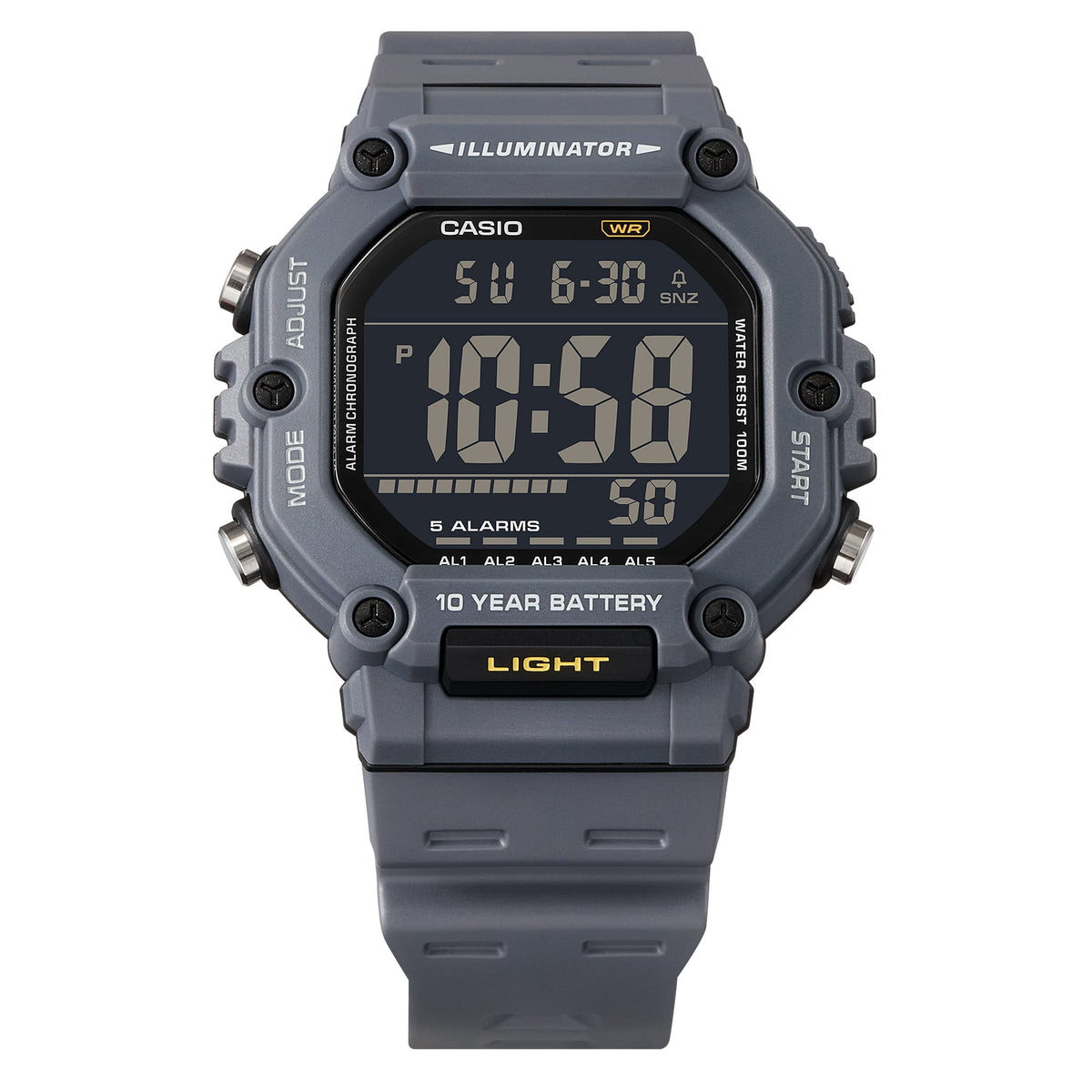 AE-1600 Reloj Casio unisex correa de resina