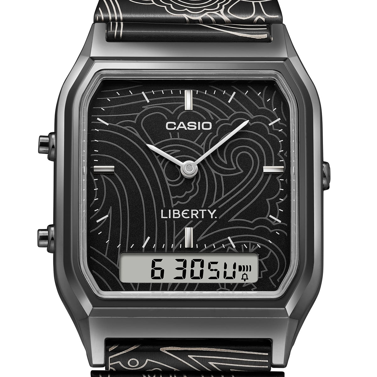 AQ-230 Reloj Casio x Liberty unisex correa de metal