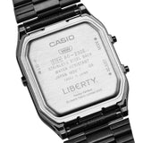 AQ-230 Reloj Casio x Liberty unisex correa de metal
