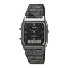 AQ-230 Reloj Casio x Liberty unisex correa de metal