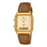 AQ-230EG Reloj Casio de caballero correa de piel