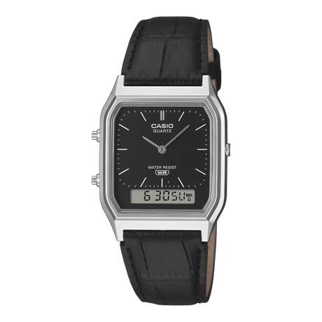 AQ-230EG Reloj Casio de caballero correa de piel