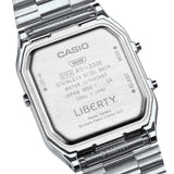 AQ-230 Reloj Casio x Liberty unisex correa de metal