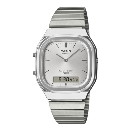 AQ-240 Reloj Casio de dama pulsera de metal