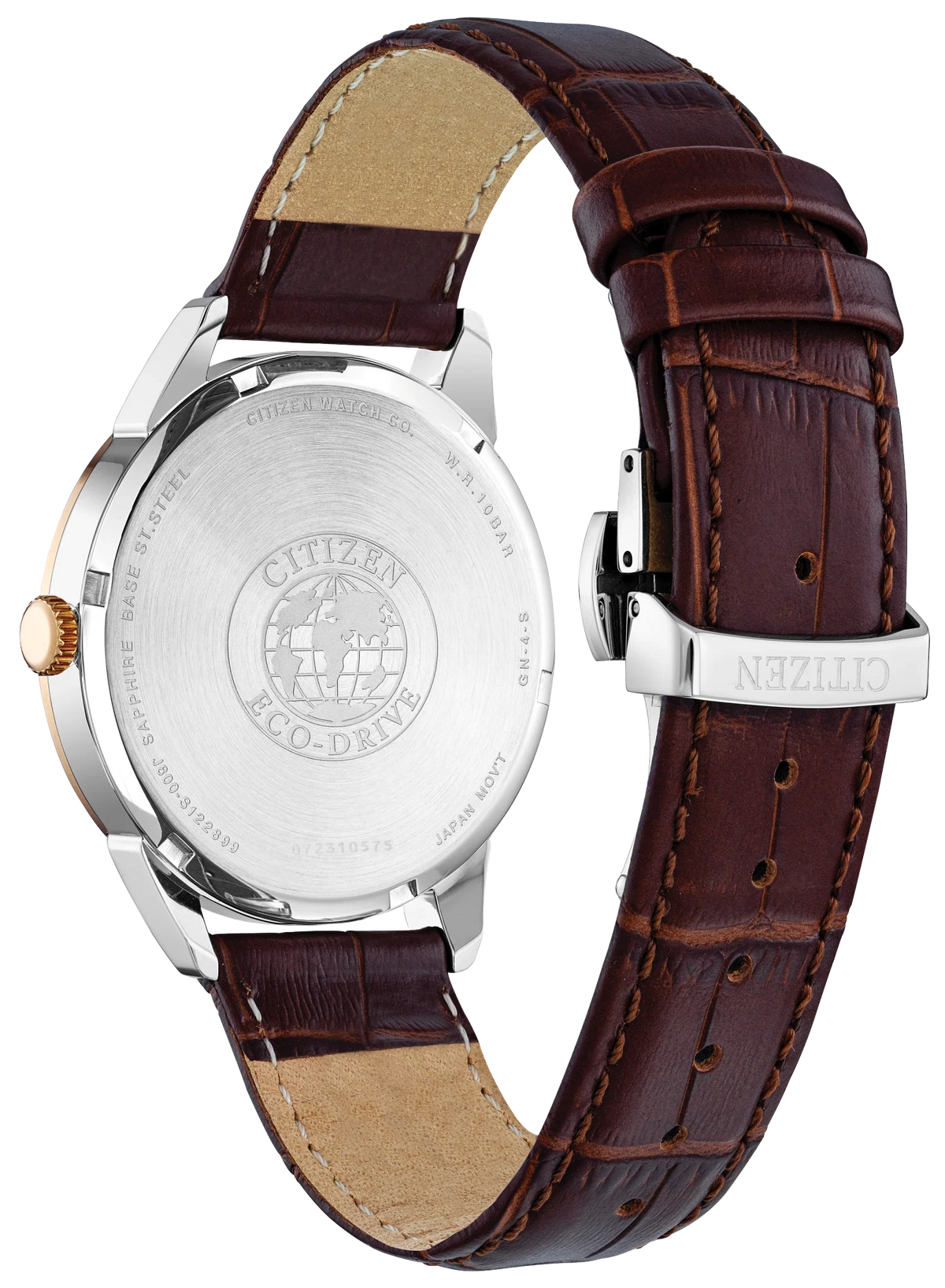 AW0096-06L Reloj Citizen Rolan Eco Drive de hombre pulsera de cuero
