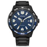 AW1705-55L Reloj Citizen Eco-Drive de hombre pulsera de metal 45mm