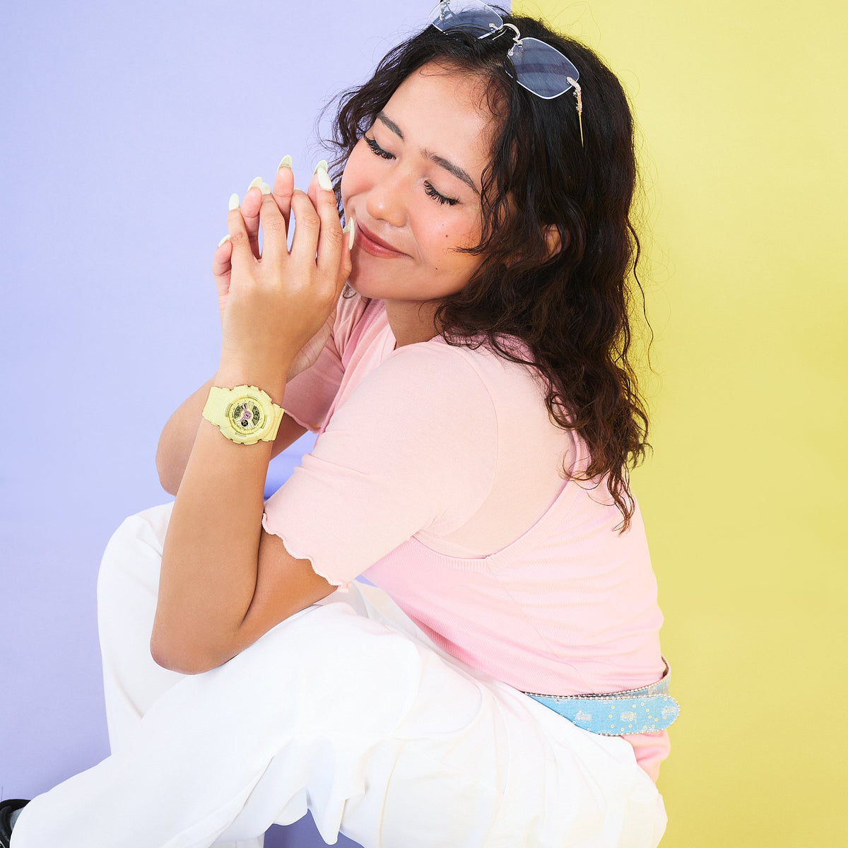 BA-110X Reloj Baby-G para Mujer Pulsera de Caucho Doble hora