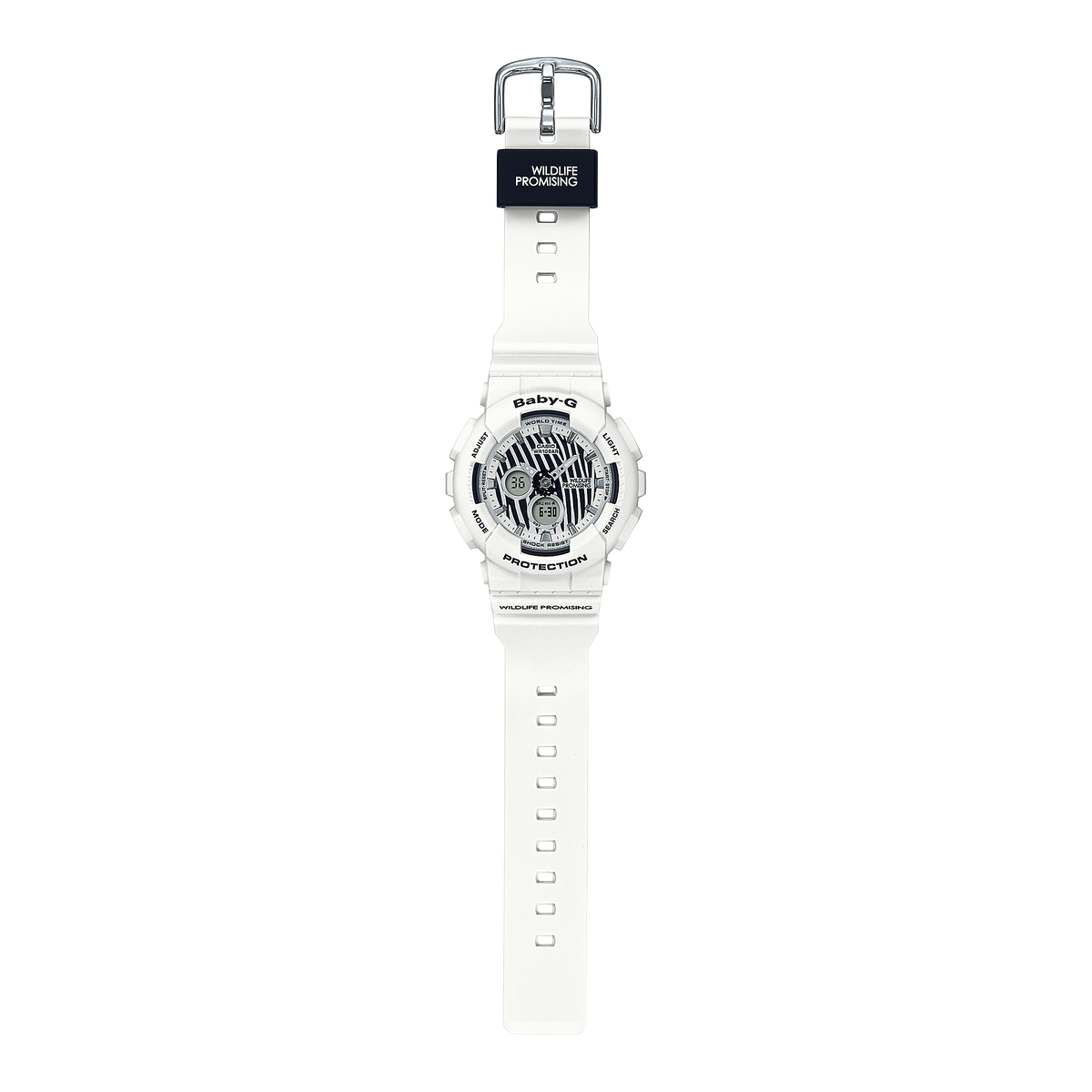 BA-120W Reloj Baby-G de dama pulsera de resina digital