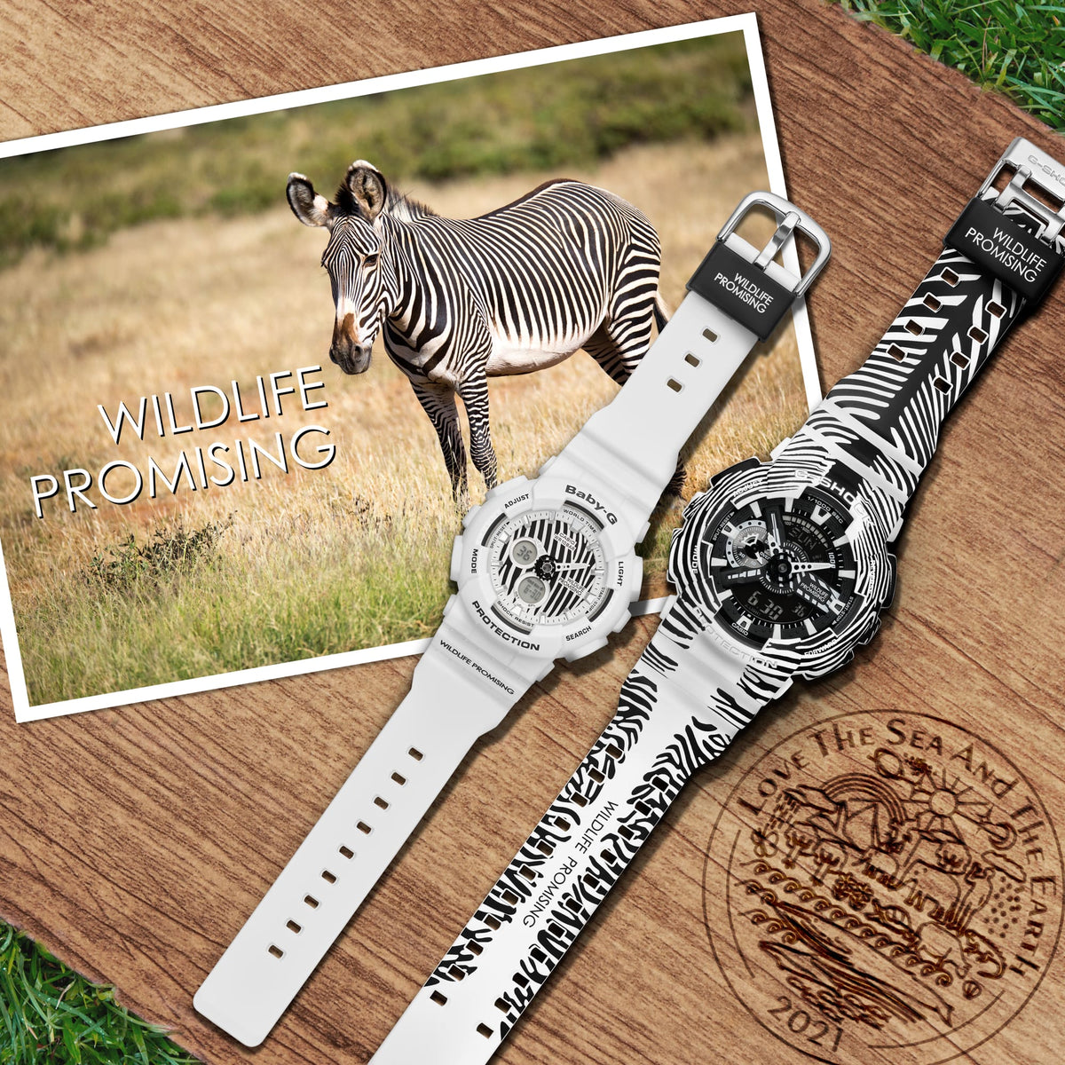BA-120W Reloj Baby-G de dama pulsera de resina digital