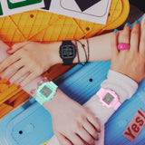 BGD-10 Reloj Baby-G de dama pulsera de caucho digital