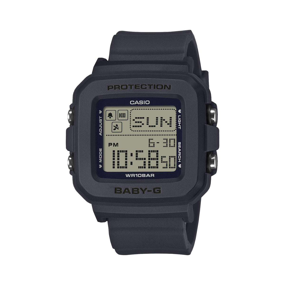 BGD-10K Reloj Baby-G Digital para Mujer pulsera de caucho