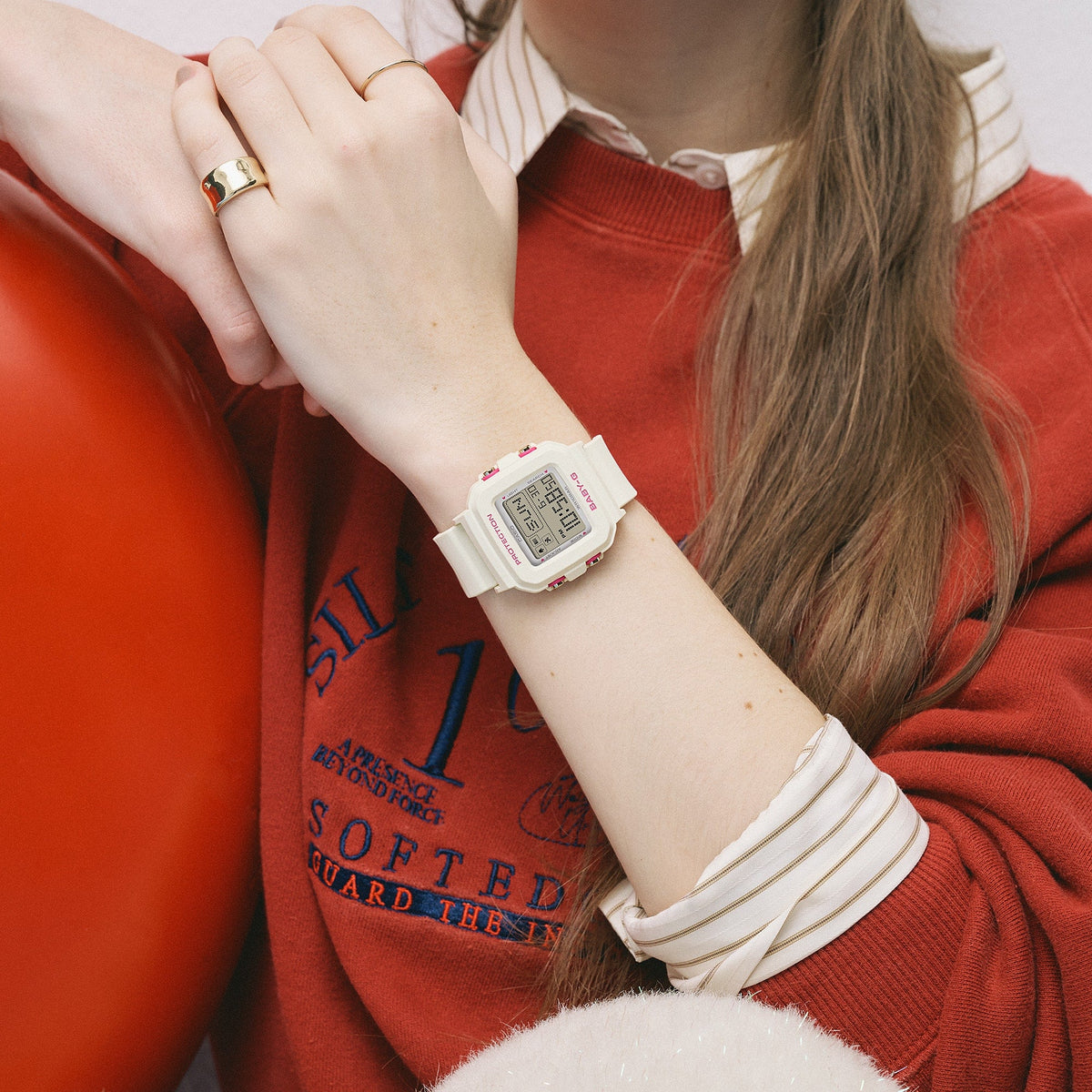 BGD-10K Reloj Baby-G Digital para Mujer pulsera de caucho