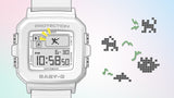 BGD-10 Reloj Baby-G de dama pulsera de caucho digital