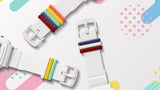 BGD-10 Reloj Baby-G de dama pulsera de caucho digital