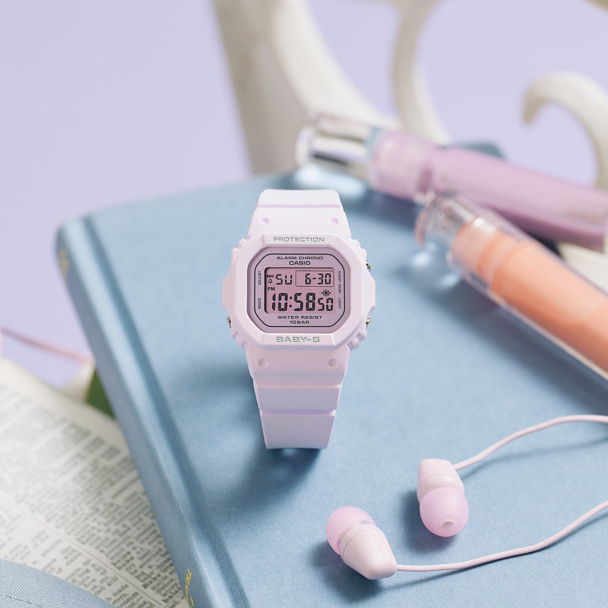 BGD-565SC-1 Reloj Baby-G de mujer correa de caucho