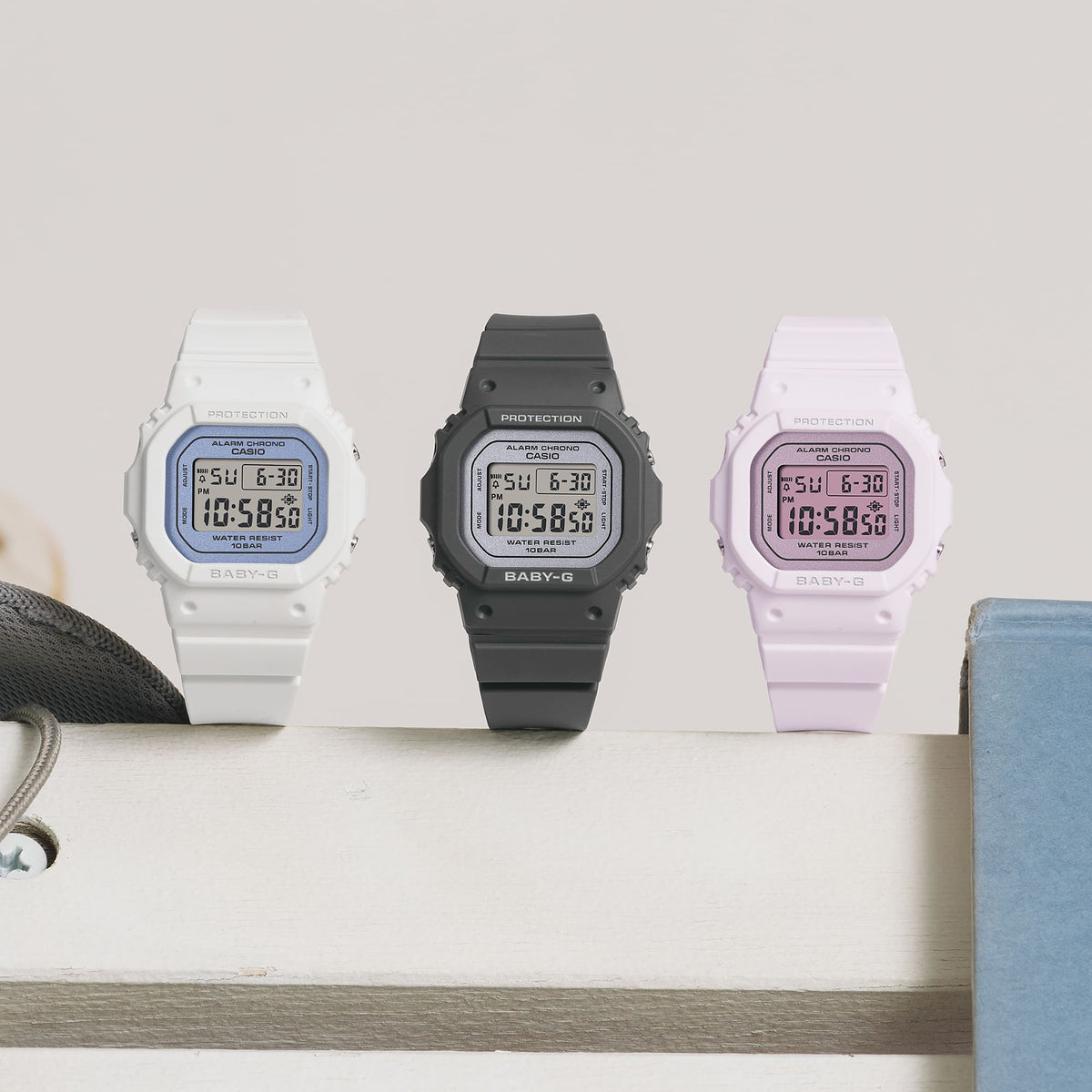 BGD-565SC-1 Reloj Baby-G de mujer correa de caucho