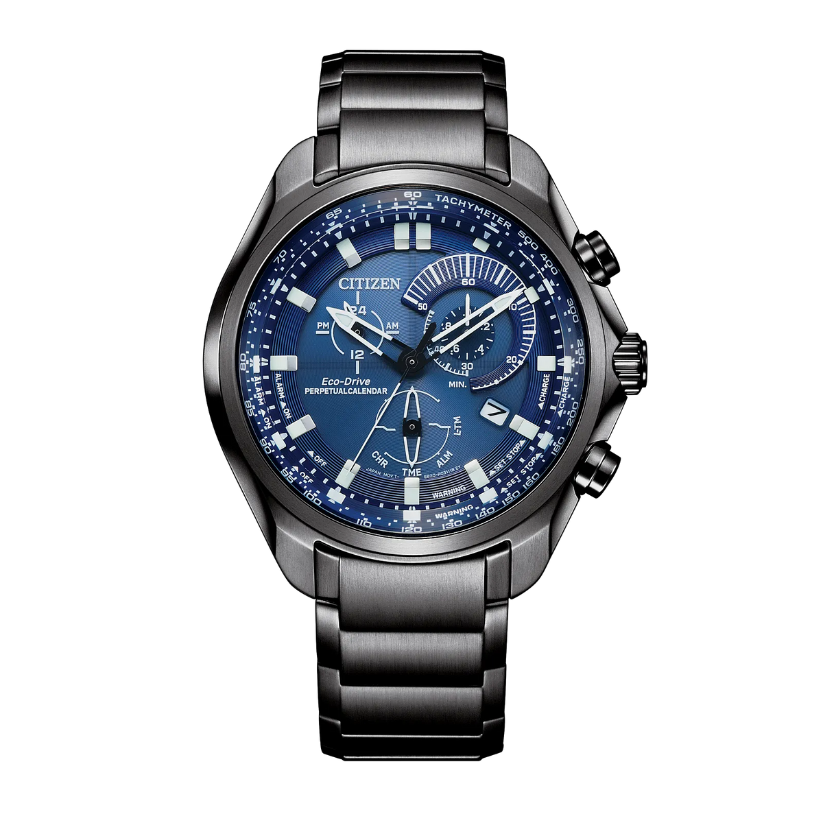 BL5607-54L Reloj Citizen Sport Chronograph de hombre pulsera de metal 43 mm