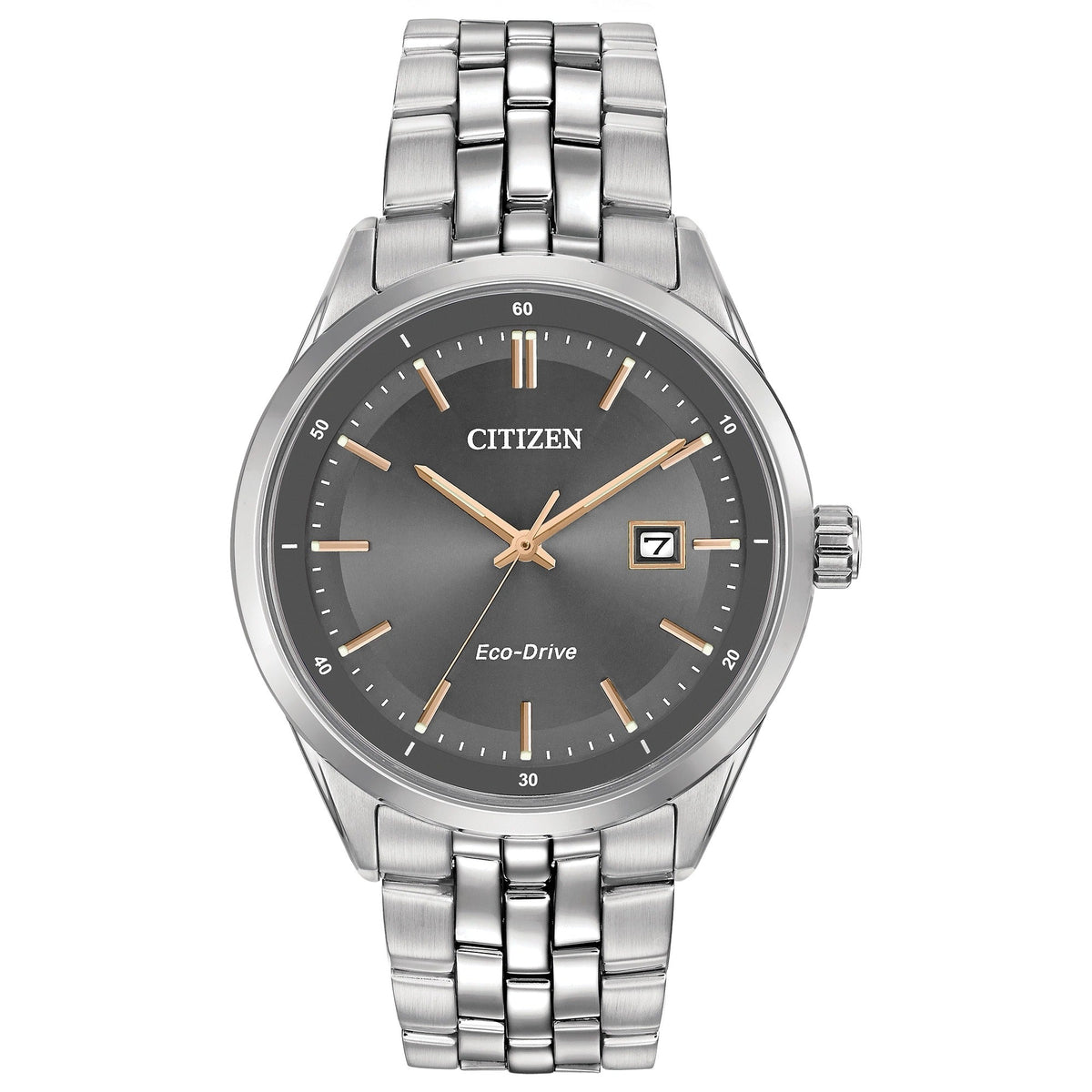 BM7251-53H Reloj Citizen Corso de caballero correa de metal Eco-Drive
