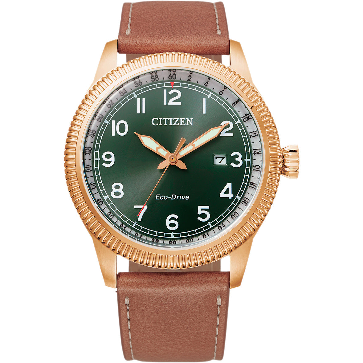 BM7483-15X Reloj Citizen Eco-Drive de hombre correa de cuero