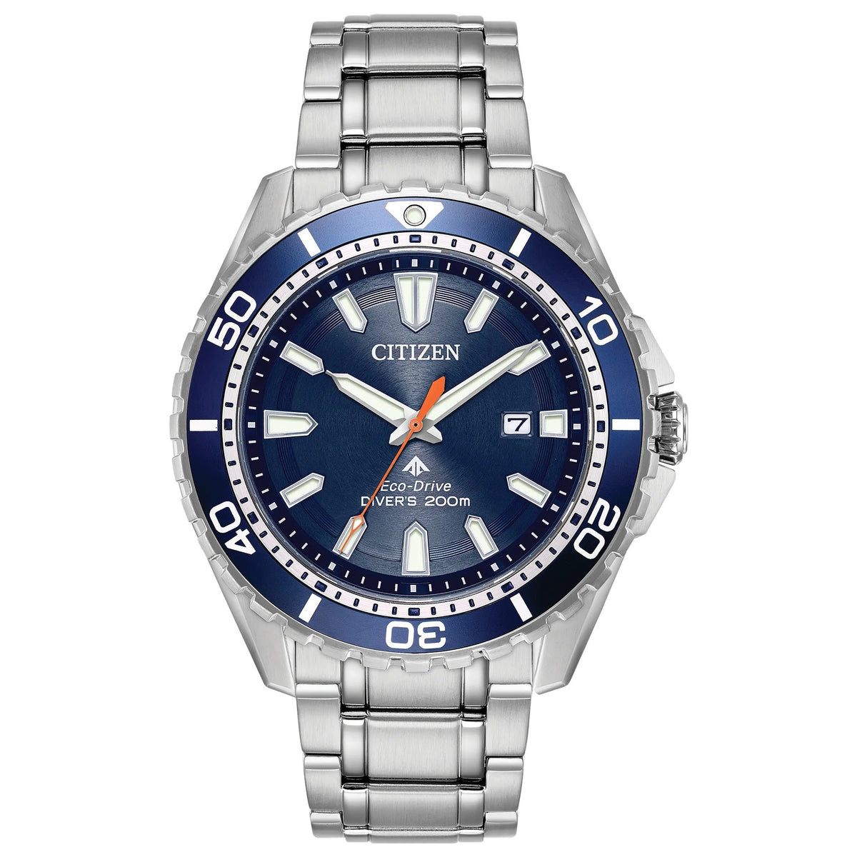 BN0191-55L Reloj Citizen Promaster Dive de hombre correa de metal Eco-Drive