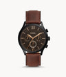 Fossil Fenmore Multifunction Reloj para Hombre Pulsera de Cuero Análogo
