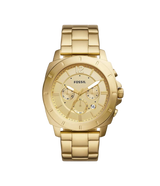 Fossil Privateer Cronógrafo Reloj para Hombre Pulsera de Metal Análogo 45mm
