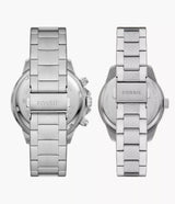 BQ2753SET Set de relojes fossil de pareja pulsera de metal