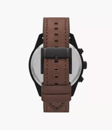 Reloj Fossil Brox de caballero correa de piel
