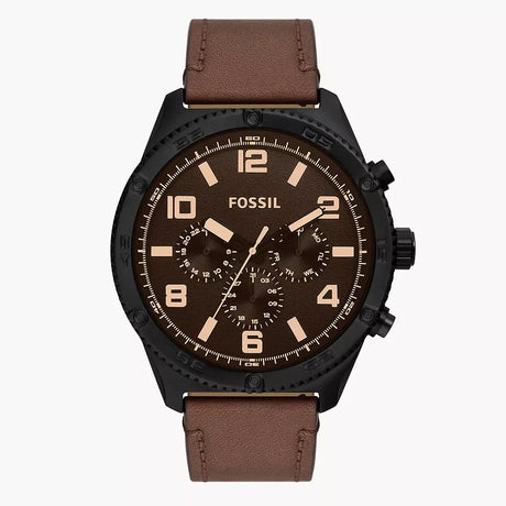 Reloj Fossil Brox de caballero correa de piel