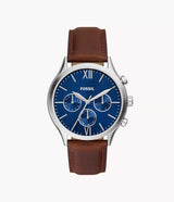 Fossil Fenmore Multifunction Reloj para Hombre Pulsera de Cuero Análogo